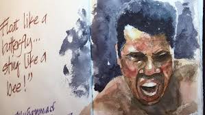 Jacksonville architectural artist creates his own 'face book' while working  at home