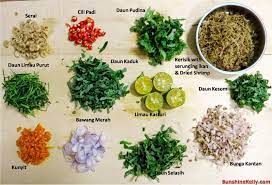 Nasi Ulam Nyonya Nyonya Herbs Rice Recipe For House Warming Gathering Herb Rice Recipe Nyonya Food Rice Recipes