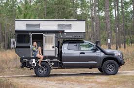I have a 2004 tundra limited double cab 4x4 with the v8. Toyota Tundra Camper With Pop Up Top Is The Ultimate Off Road Rig Van Clan Four Wheel Campers