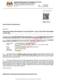 Kegagalan menunjukkan surat ini boleh membuatkan anda disaman. Kilang Arak Boleh Beroperasi Sepanjang Pkp 3 0