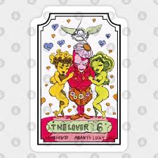 Maybe you would like to learn more about one of these? The Lover Tarot Jojos Bizarre Adventure Jojos Bizarre Adventure Sticker Teepublic Au
