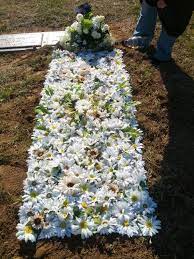 Maybe you would like to learn more about one of these? Pin By Debra Gallahan On Floral Blanket Grave Flowers Gravesite Decorations Grave Decorations