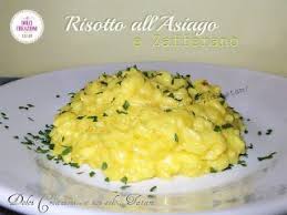 Risotto Con Asiago E Zafferano Nel 2020 Ricette Formaggio Asiago Risotto