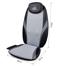 Snailax Shiatsu Massage Cushion With Heat Massage Chair Pad Kneading Back Massager For Home Office Car Seat Use Massage Cushions Massage Chair Shiatsu Massage