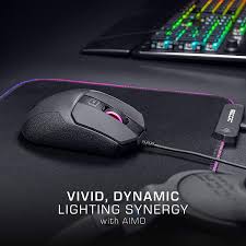 The roccat kain 100 aimo has fewer features than the kain 120 and also 200, yet the exact same functional designs and switch layout. Roccat Kain 100 Aimo Rgb Gaming Maus Ohne Mauspad 8 500 Dpi Pro Optic R8 89g Leicht Titan Click Technologie Schwarz Amazon De Games