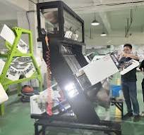 High Sorting Accuracy Coffee Beans Mung Beans Peas Chickpea White Beans Optical Colour Sorter Machine