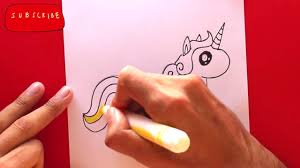 A fun and quick craft project for kids. How To Draw A Unicorn For Kids Easy Things To Draw Youtube