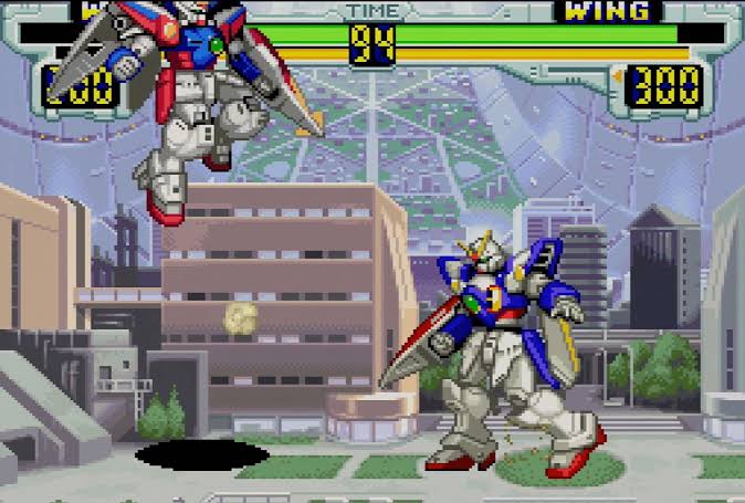 Image result for gundam wing snes cover