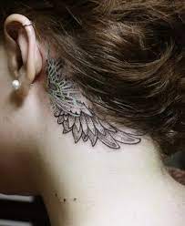 70 Pretty Behind The Ear Tattoos For Creative Juice Ear Tattoo Nape Tattoo Behind Ear Tattoo