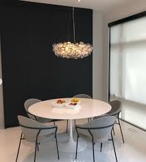 Bianca Neve Calacatta Quartz Tulip Dining Table Round Tulip Dining Table Oval Tulip Dining Table Midcentury Modern Dining Table