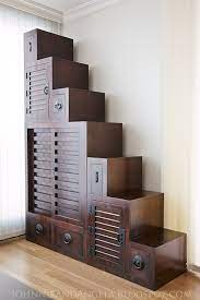 Made in shanghai out of real wood not mdf and veneer. Tansu Step Chest A Lot A Couple