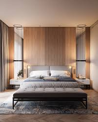 Restful Interior With Blue Brass Accents Running Through In 2020 Luxurious Bedrooms Contemporary Bedroom Bedroom Design