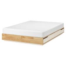 Ikea betten 6 beliebte und moderne betten fur ihr. Mandal Bettgestell Mit Schubladen Birke Weiss 140x202 Cm Ikea Schweiz