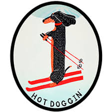 Suction cup that gin and get doggy doggin. Hotdoggin Giclee Print Dog Mountain Vt Stephen Huneck