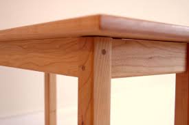 Multiply 10 inches by 25.4 to get millimeters 12.7 mm. Buy Hand Made Long Cherry Shaker Style Side Table With Shelf Made To Order From Furniturexdesign Custommade Com