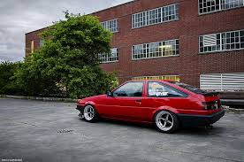 Check spelling or type a new query. Hd Wallpaper Red Coupe Toyota Ae86 Stance Corolla Jdm Car Land Vehicle Wallpaper Flare