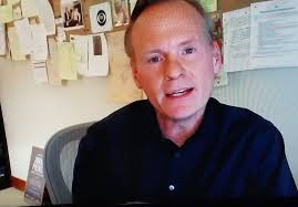 Stephen Colbert asks Jeff Daniels about John last night.