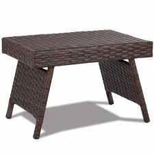 Preisvorschlag senden outdoor lounge garten rattan möbel. Costway Rattantisch Klappbar Gartentisch Kaufland De