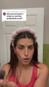 Replying to @Ale Gomez Can you tell this is my first GRWM? #graduation  #gradinvites #grwm