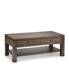 A dark finish over cherry veneers, silvery metal detailing, and smoked glass inset tops, the newport tables are spectacular and stunning. Newport Coffee Table Woodcraft Solid Wood Furniture