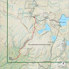 Yellowstone National Park Boundaries Best Yellowstone National Park Hike, Trail Map -- National Geographic