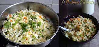 Couscous Upma Recipe Indian Style Couscous Upma Couscous With Vegetables Upma Recipe Raw Food Recipes Vegetarian Sauces
