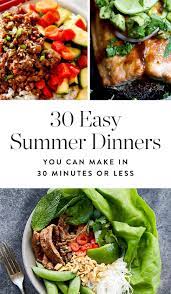 30 Spring Dinner Recipes You Can Make In 30 Minutes Cooking Food Recipes Dinner Summer Purewow Easy Summer Dinners Easy Summer Meals Summer Dinner