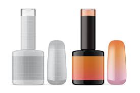 Nail Polish Bottles Mockup In 2020 Bottle Mockup Nail Polish Bottles Nail Polish