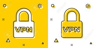 Select which icons appear on the taskbar. Black Lock Vpn Icon Isolated On Yellow And White Background Royalty Free Cliparts Vectors And Stock Illustration Image 129757685