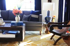 Black Grey And Blue Curtains Episode 7 Look 2 European Home Decor Home Home Living Room