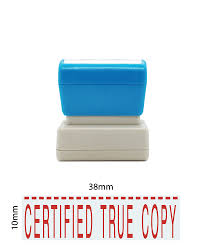 10.menandatangani salinan diakui sah resit bayaran kew. Certified True Copy Da41 Ks Stamp