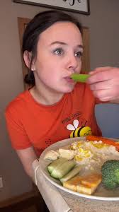 Healthy Snack Ideas with Tiffany's Plate: Mustard and Cottage Cheese