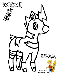 Free printable & coloring pages. Sharp Pokemon Black White Coloring Victini Swoobat Free