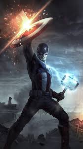 Only the best hd background pictures. Captain America Mjolnir 4k In 2160x3840 Resolution Captain America Wallpaper Marvel Comics Wallpaper Marvel Captain America