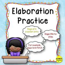 Do Your Students Struggle With Elaboration When Writing Mine Certainly Did So I Designed This Practice Activi Paragraph Writing Expository Writing Elaborate