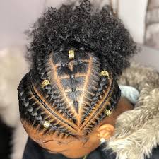 Black natural hairstyles for medium length hair. Image May Contain One Or More People Hair Styles Natural Hair Styles Braided Hairstyles