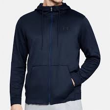 under armour fleece full zip hoodie