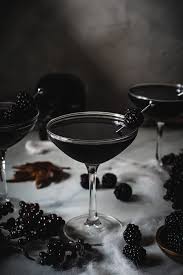 The Black Widow Halloween Cocktail Aimee Mars