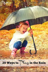 If you can't go outside, use these creative ideas to bring the fun mix education and fun. Rainy Day Activities 20 Fun Things To Do When It Rains Rhythms Of Play Rainy Day Activities Rainy Day Fun Outdoor Activities For Kids