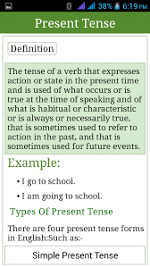 What is simple present tense definition. English Tenses With Sep By Dreambdit Android Apps Appagg