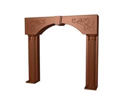 Balinese wood carved doors with traditional local ornaments. Carved Wooden Frame Door Design Free 3d Model 3ds Max Vray Open3dmodel 209578
