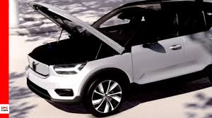 Tesla model y long range rwd. 2020 Electric Volvo Xc40 Recharge Frunk Akak Front Trunk Youtube