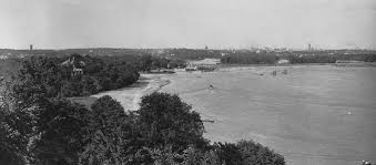 House salad or caesar salad with grilled mahi & shrimp combo. Lake Calhoun Minneapolis Park History