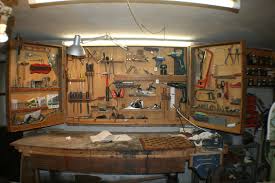 Slat wall tool holder with slots. Bench And Wall Toolbox Gerard Mack Flickr