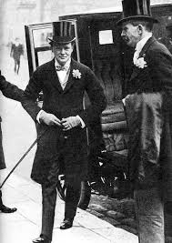 Winston Churchill On His Way To His Own Wedding At St Margaret S Church On 12 September 1908 Zeitgeschichte Es War Einmal Beruhmtheiten