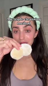 Triple Cleansing Method for Clear Skin