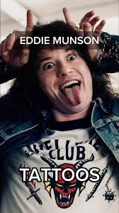 Eddie Munson Metallica Tattoo