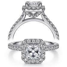 Ending friday at 8:23pm pdt 2d 16h. Taryn 14k White Gold Princess Cut Diamond Engagement Ring Te7259s4w44jj Tq Diamonds