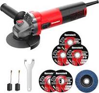 Revvstark Angle Grinder, 7.5-Amp 4 1/2 inch Electric Grinder ...
