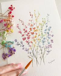 On Instagram This Is Absolutely Gorgeous I Can T Take My Eyes Off Of It Amazing Watercolor Paintings Tutorials Flower Art Bullet Journal Art